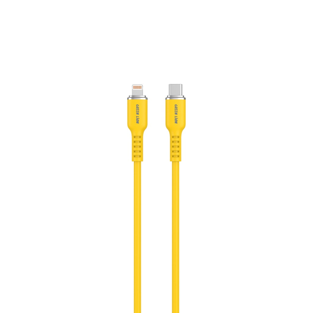 Green Lion USB-C to Lightning Silicone Cable Green Lion USB-C to Lightning Silicone Cable